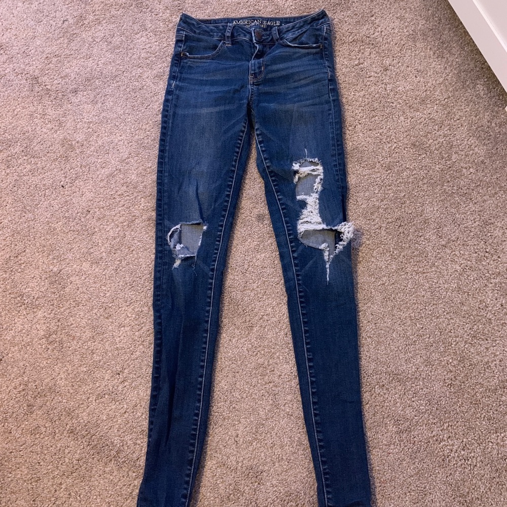 American Eagle high waisted jeggings